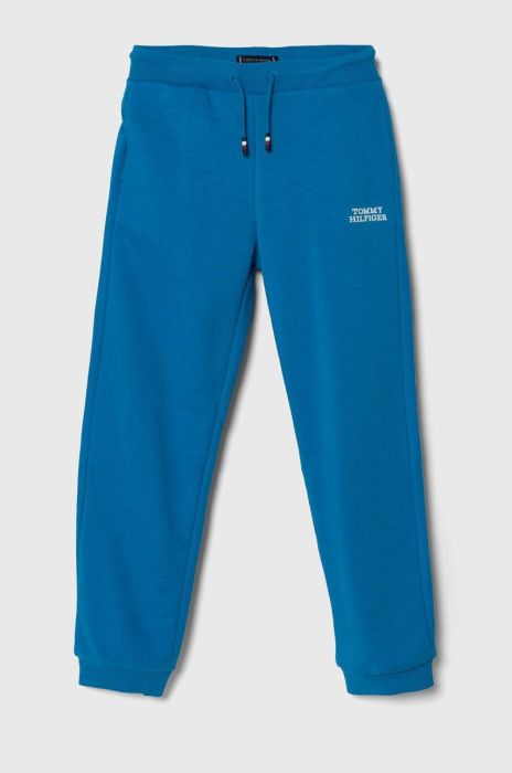 Дитячі спортивні штани Tommy Hilfiger з аплікацією колір блакитний (3507868)