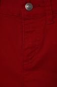 Дитячі штани United Colors of Benetton колір червоний однотонні