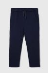 Дитячі спортивні штани United Colors of Benetton колір синій однотонні (3467453) Дитячі спортивні штани United Colors of Benetton колір синій однотонні (3467453)