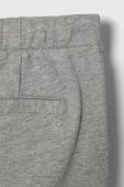 Дитячі спортивні штани United Colors of Benetton колір сірий однотонні (3467460)