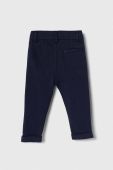Дитячі штани United Colors of Benetton колір синій однотонні (3474497)