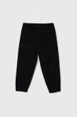 Дитячі штани United Colors of Benetton колір чорний однотонні (3602683)