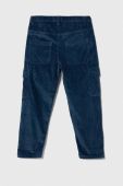 Дитячі вельветові штани United Colors of Benetton однотонні колір блакитний (3651398)