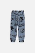 Дитячі спортивні штани Coccodrillo колір сірий візерунок (3538433)