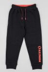 Дитячі бавовняні штани zippy колір чорний з принтом Дитячі бавовняні штани zippy колір чорний з принтом