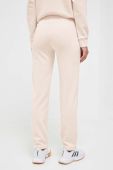 Спортивні штани Guess колір бежевий однотонні (3463237)