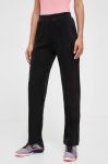 Спортивні штани Guess колір чорний однотонні (3463248)