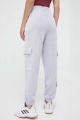 Спортивні штани Guess колір фіолетовий однотонні (3463263)
