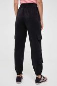 Спортивні штани Guess колір чорний однотонні (3463269)