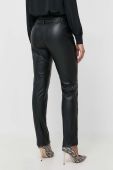 Штани Pinko жіночі колір чорний пряме висока посадка (3534277)