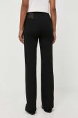 Штани Pinko жіночі колір чорний пряме висока посадка (3529175)