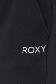 Спортивні штани Roxy колір чорний однотонні