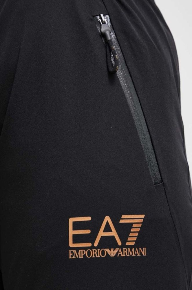 Лижні штани EA7 Emporio Armani колір чорний (3642179) фото 4