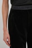 Спортивні штани Emporio Armani колір чорний однотонні