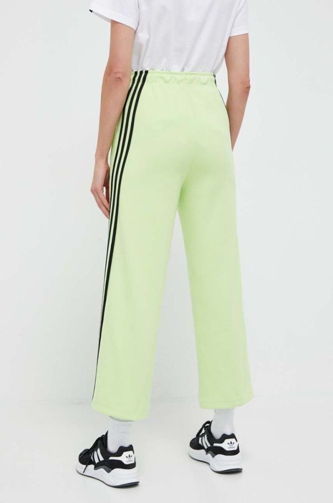 Спортивні штани adidas колір зелений з аплікацією (3351929) фото 3
