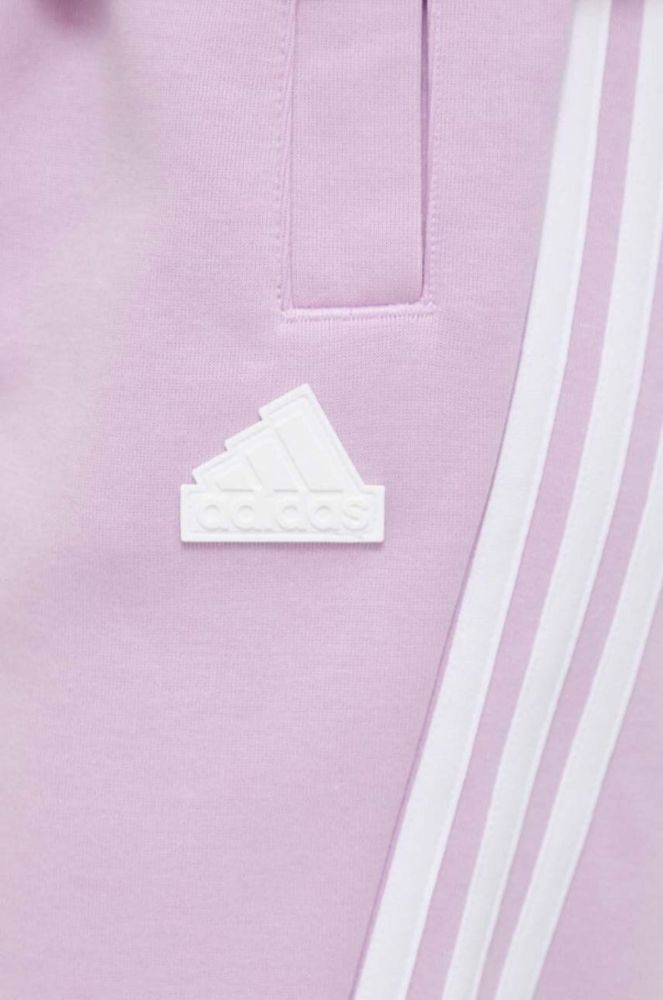 Спортивні штани adidas колір рожевий з аплікацією (3614702) фото 4