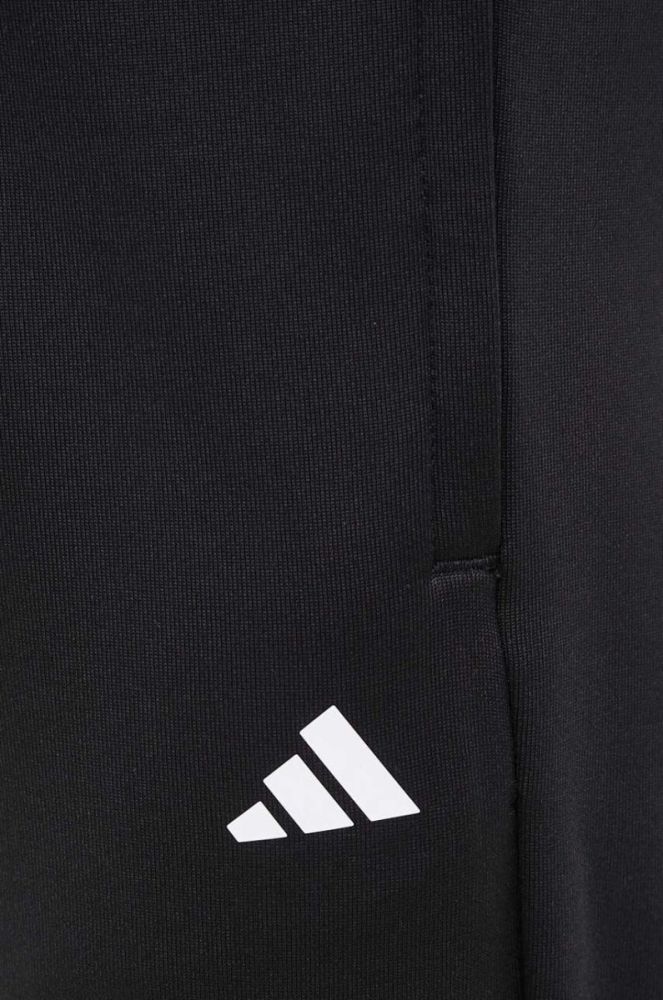 Штани для тренувань adidas Performance Game and Go колір чорний однотонні (3543926) фото 4