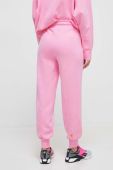 Спортивні штани adidas by Stella McCartney колір рожевий однотонні