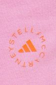 Спортивні штани adidas by Stella McCartney колір рожевий однотонні