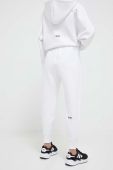 Спортивні штани adidas Z.N.E колір білий однотонні