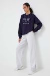 Бавовняні спортивні штани adidas Originals колір сірий меланж (3325319) Бавовняні спортивні штани adidas Originals колір сірий меланж (3325319)