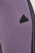 Спортивні штани adidas колір фіолетовий візерунок (3635244)