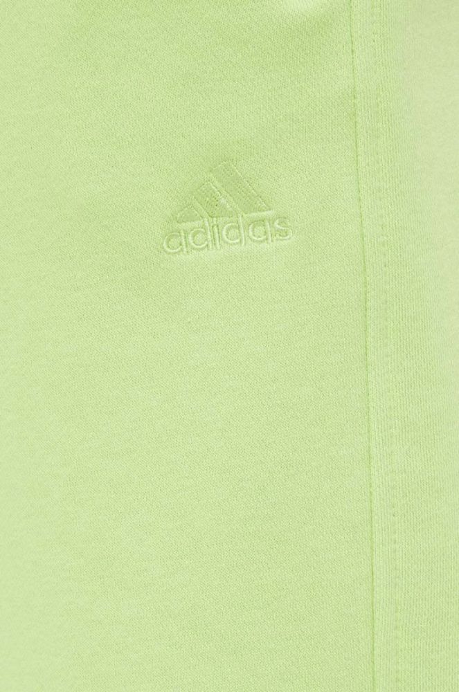 Спортивні штани adidas колір зелений з аплікацією (3493330) фото 4