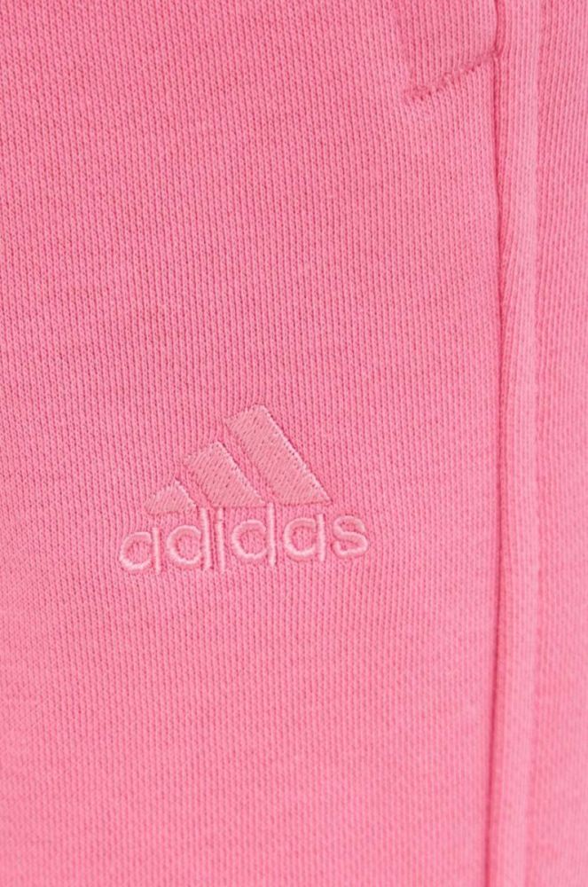 Спортивні штани adidas колір рожевий однотонні (3335572) фото 4