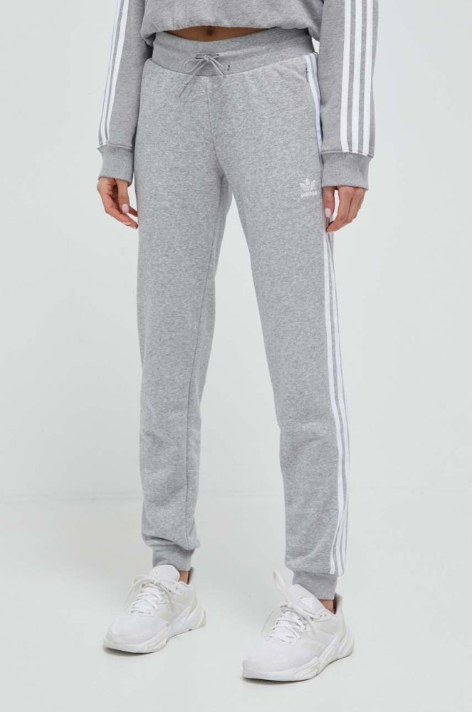 Спортивні штани adidas Originals колір сірий меланж (3319851)