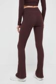 Штани adidas Originals жіночі колір коричневий