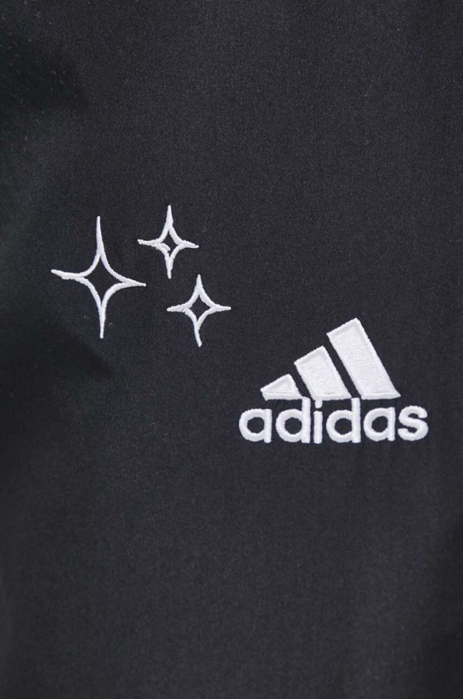 Спортивні штани adidas колір чорний з аплікацією (3614635) фото 4