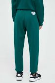 Спортивні штани adidas колір зелений з аплікацією (3338745)
