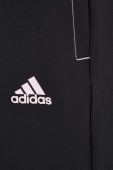 Спортивні штани adidas колір чорний однотонні (3504456)