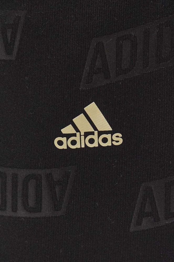 Спортивні штани adidas колір чорний візерунок (3614648) фото 4