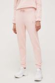 Спортивні штани Armani Exchange колір рожевий з аплікацією