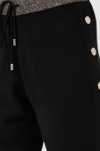 Спортивні штани Liu Jo колір чорний однотонні (3512485)
