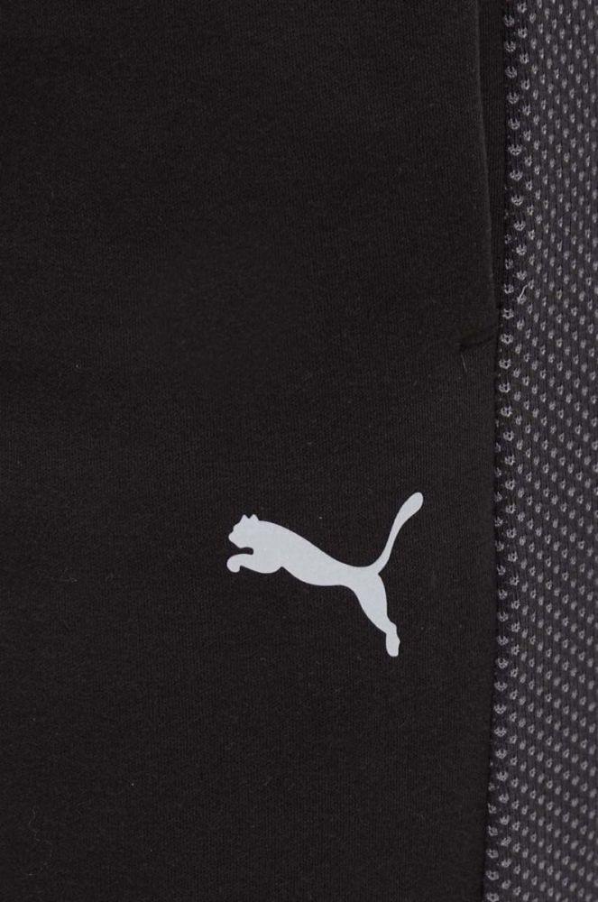 Штани для тренувань Puma Evostripe колір чорний однотонні фото 4