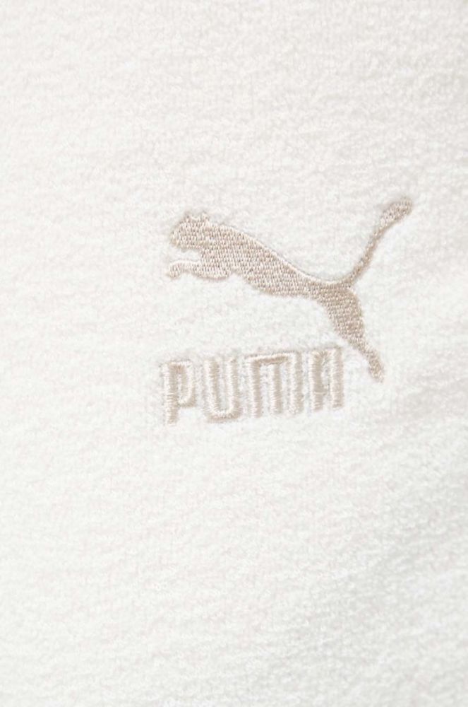 Спортивні штани Puma колір бежевий однотонні (3653885) фото 5