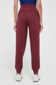 Спортивні штани Puma колір бордовий однотонні (3443008)