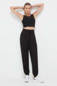 Спортивні штани Puma колір чорний однотонні (3443002)