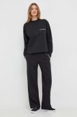 Штани лаунж Emporio Armani Underwear колір чорний меланж