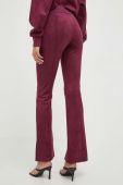 Спортивні штани Guess колір фіолетовий однотонні (3598459)