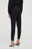 Спортивні штани Guess колір чорний однотонні (3614712)