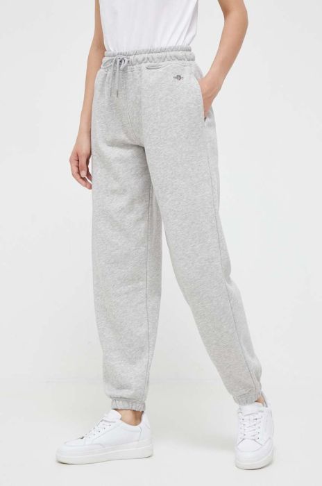 Спортивні штани Gant колір сірий меланж (3342510)