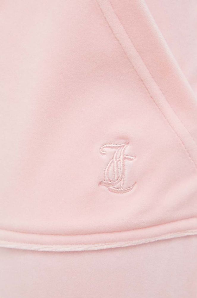 Спортивні штани Juicy Couture Del Ray колір рожевий однотонні (3361741) фото 4