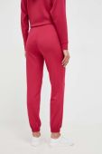 Штани лаунж HUGO колір рожевий однотонні (3572042)