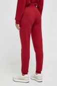 Спортивні штани Guess колір червоний з аплікацією