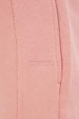 Спортивні штани Guess колір рожевий однотонні (3534331)