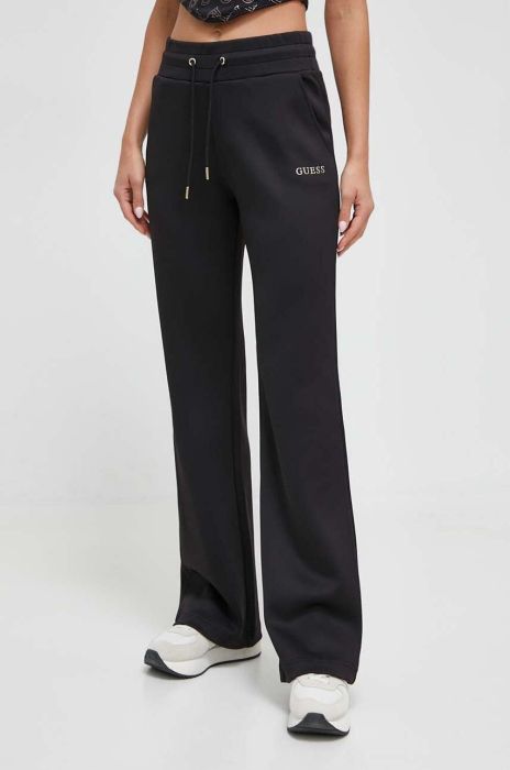 Спортивні штани Guess колір чорний з аплікацією (3586147)