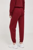 Спортивні штани Tommy Hilfiger колір бордовий з аплікацією